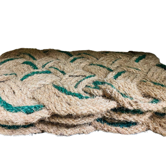 COIR DOOR MAT ( GREEN )