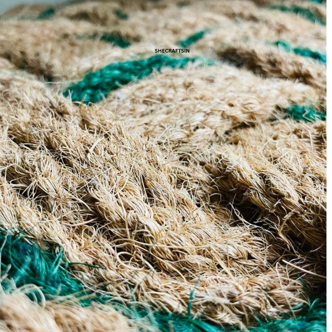 COIR DOOR MAT ( GREEN )