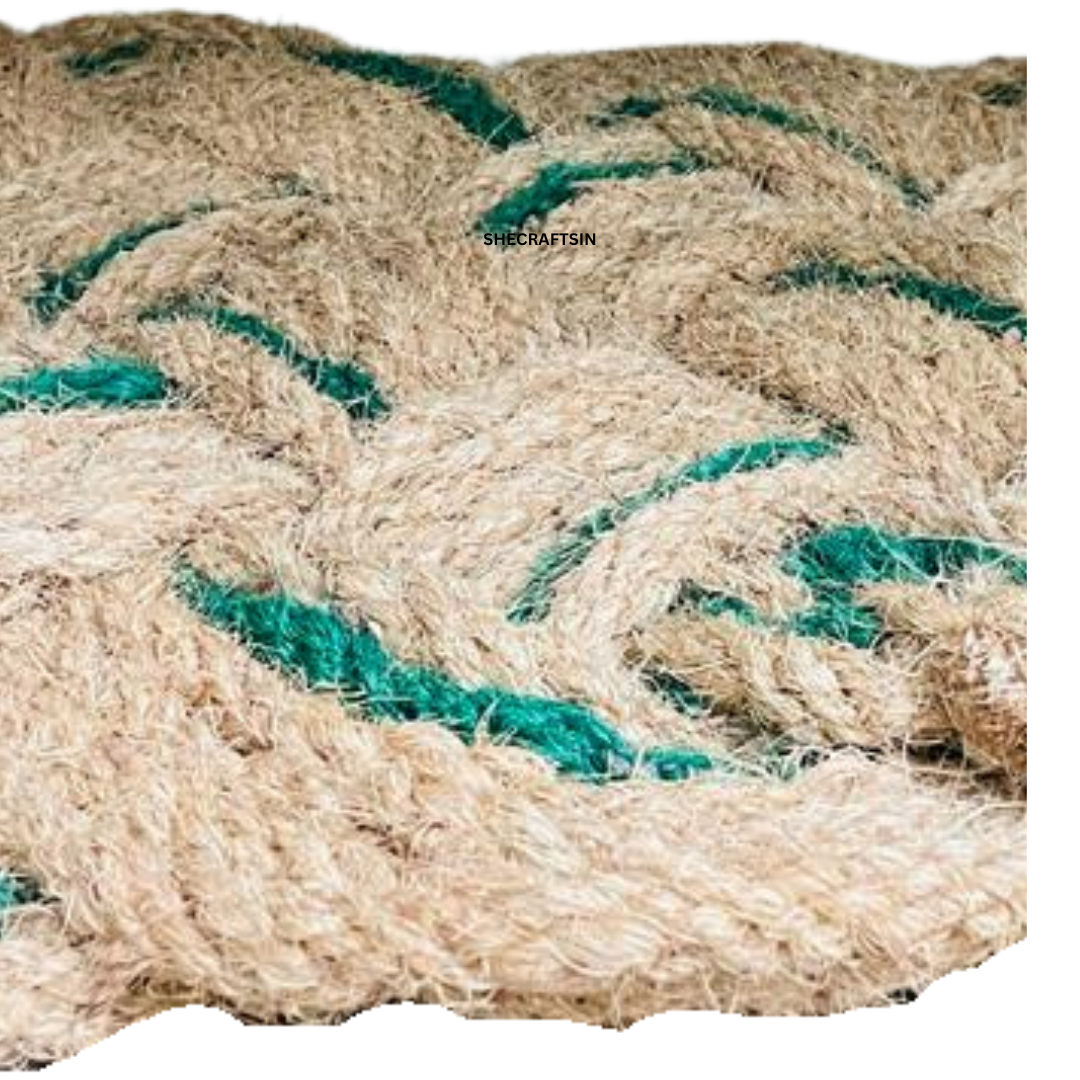 COIR DOOR MAT ( GREEN )