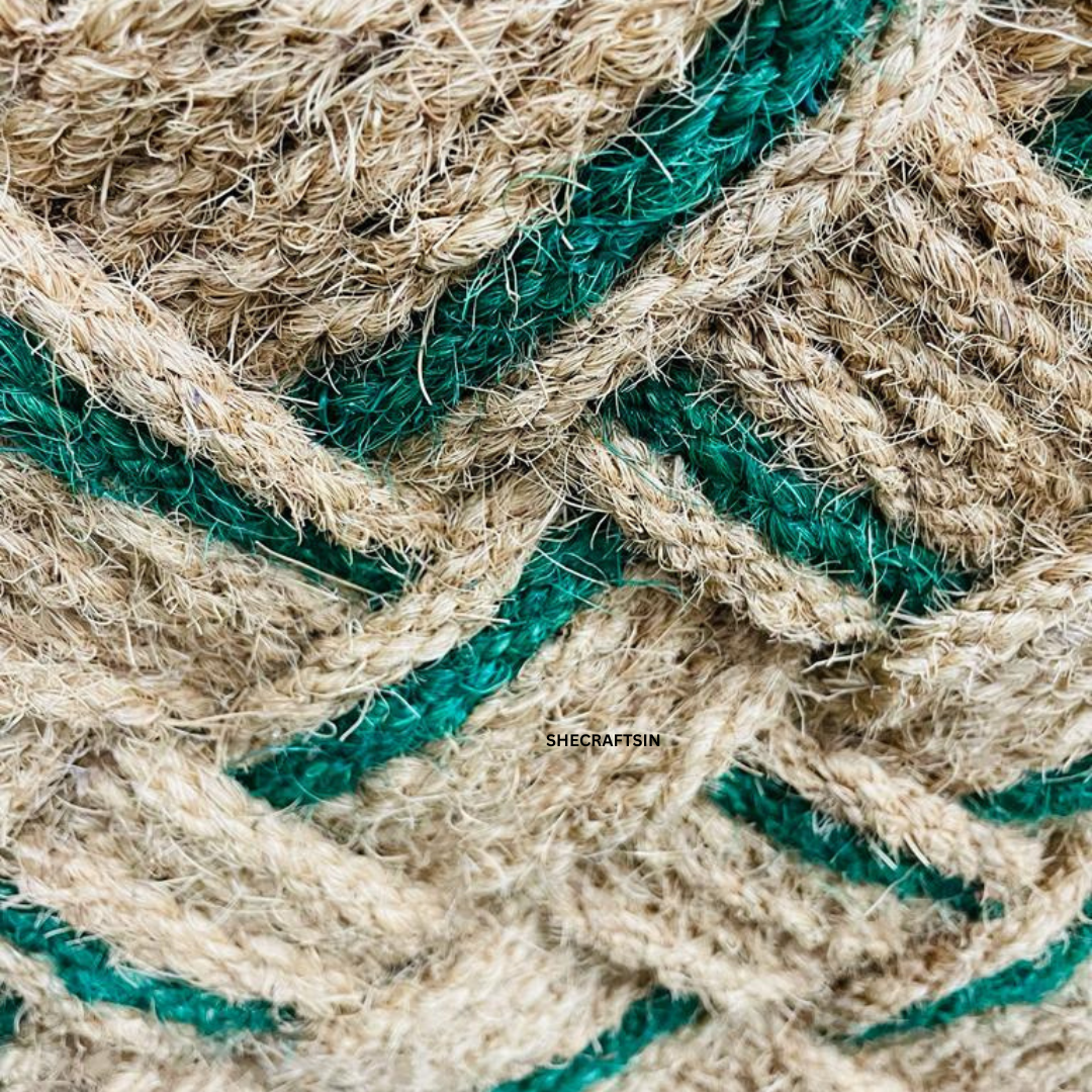 COIR DOOR MAT ( GREEN )
