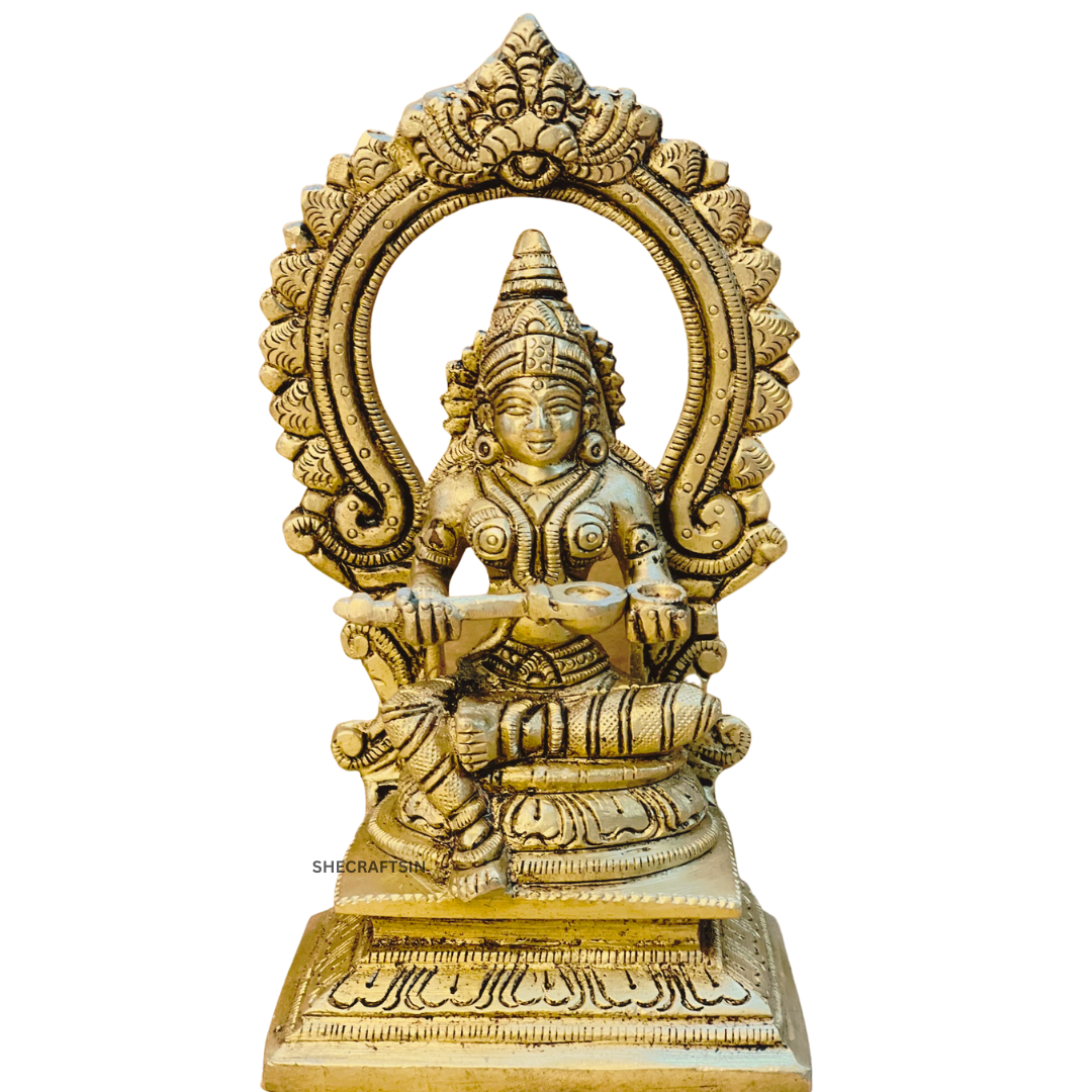 BRASS ANNAPOORNI STATUE ( LARGE SIZE ) | ANNAPURNI | DEVI STATUE | DIETY | ANNAPOORNESHWARI | ANNAPURNA | ANNAPURNI SILAI