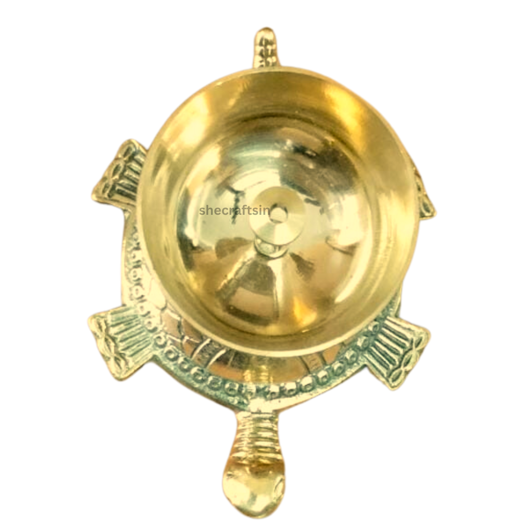 BRASS LAMP WITH TORTOISE | TURTLE DIYA | VASTHU DIYA | VASTU | TORTOISE DEEPAM | DIWALI DIYA