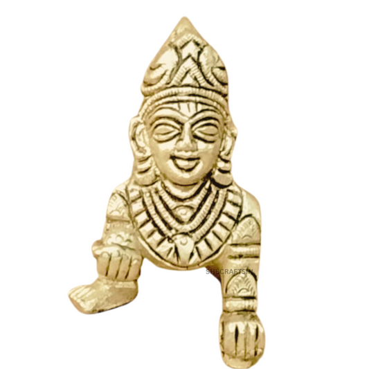 BRASS LADDU KRISHNA | LADDU GOPAL | JANMASHTAMI SPECIAL | LADDU GOPAL MURTI FOR RETURN GIFT