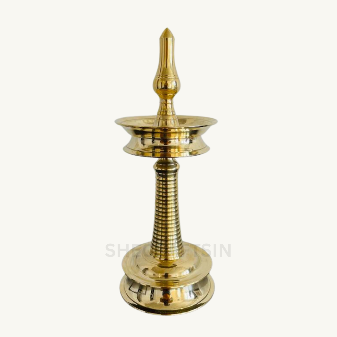 TRADITIONAL KERALA NILAVILAKKU | | KERALA VILAKKU | BRASS OIL LAMP
