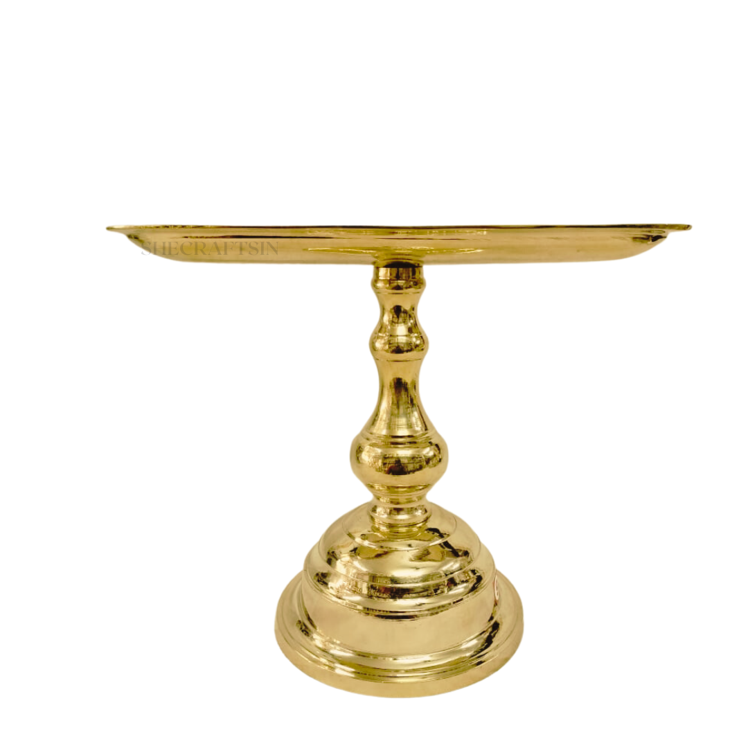 TRADITIONAL HANDCRAFTED PAATHI VILAKKU ( LARGE ) FOR TEMPLE POOJA RITUALS | PATHI VILAKKU | FLAT LAMP