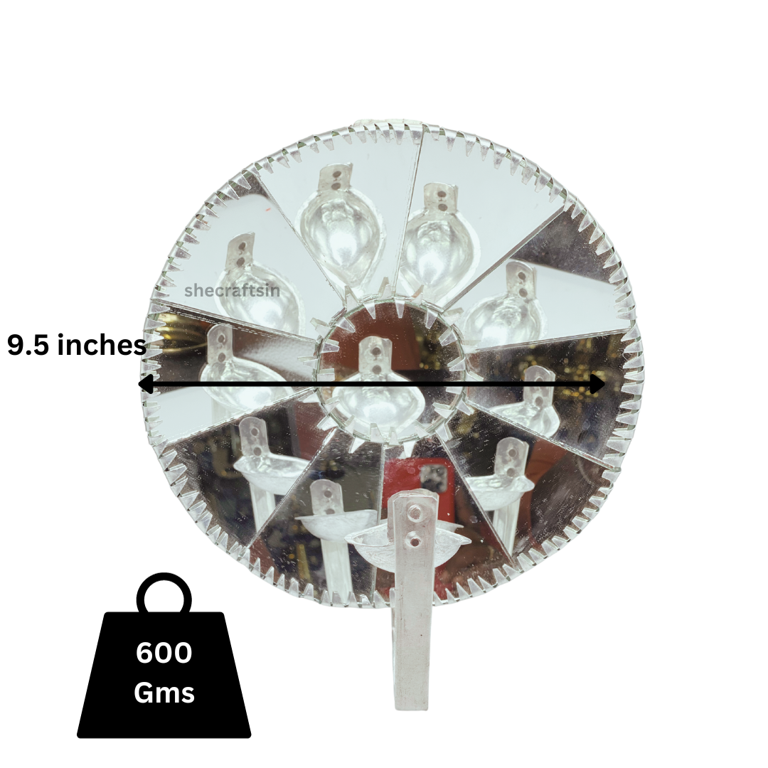 PURAVILAKKU FOR TEMPLE ( MIRROR LAMP )