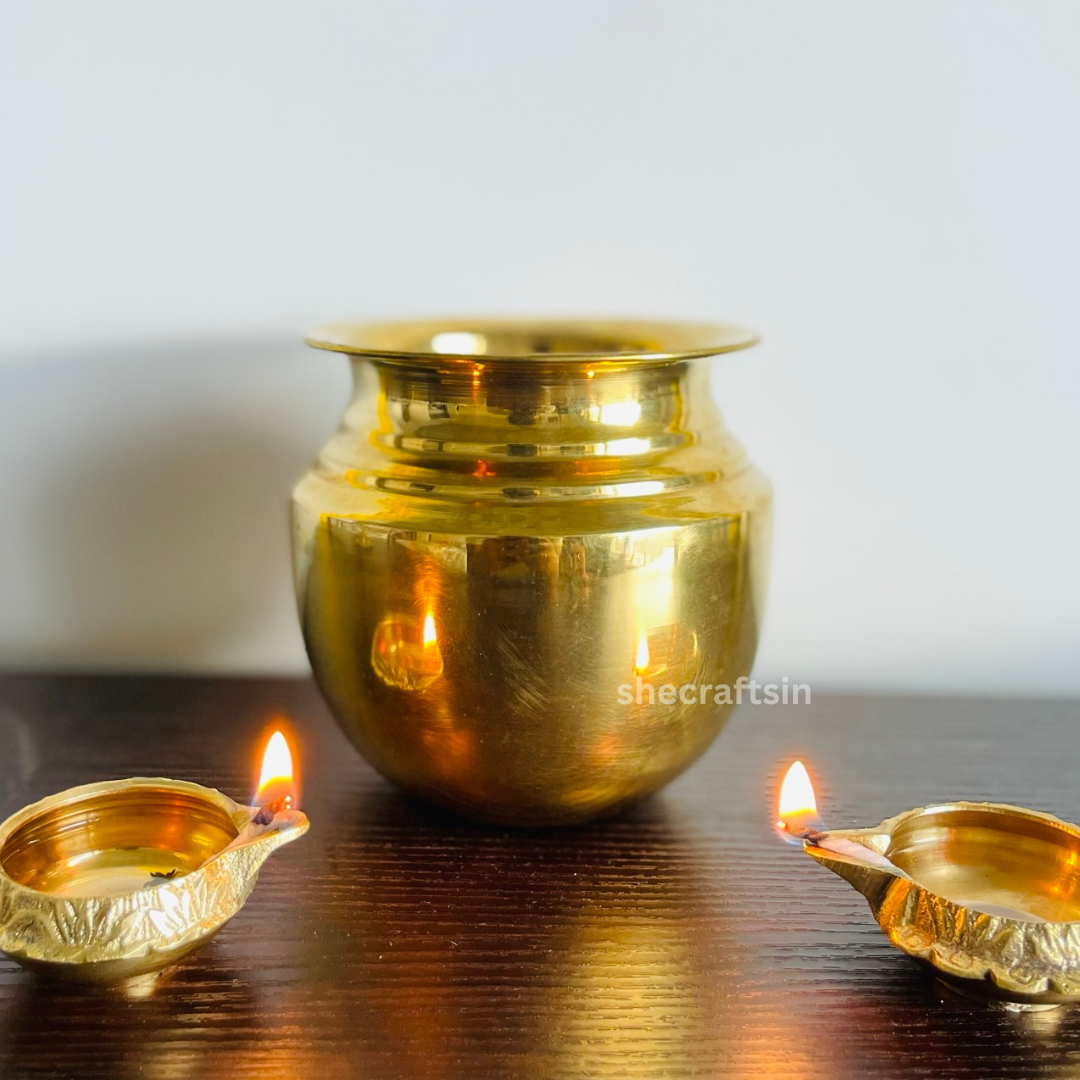 BRASS KALASH POT