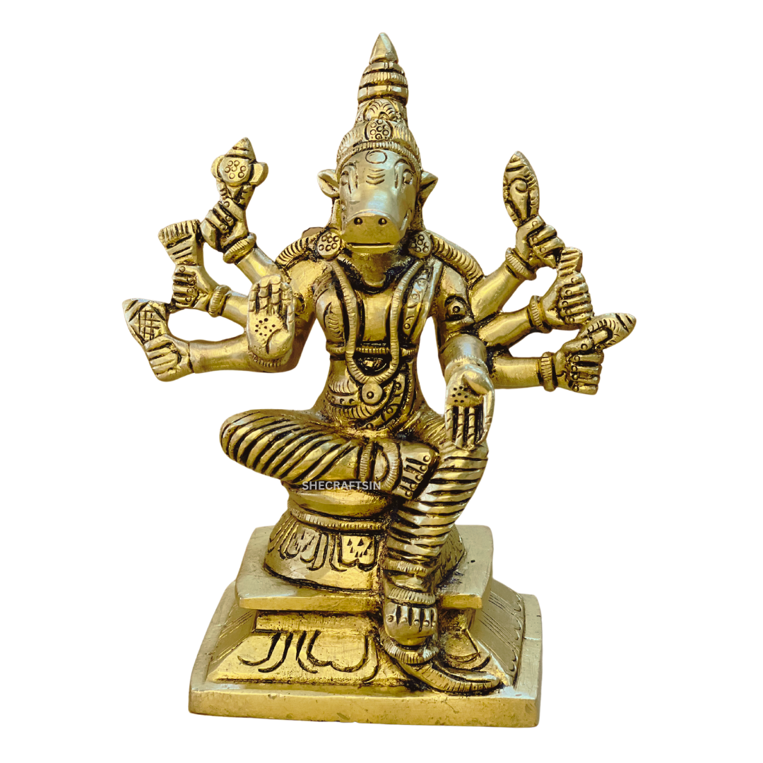 VARAHI AMMAN STATUE ( LARGE ) | VARAHI | VARAHI SILAI | LORD VISHNU'S VARAGA AVATAR | VARAGI | SHECRAFTSIN