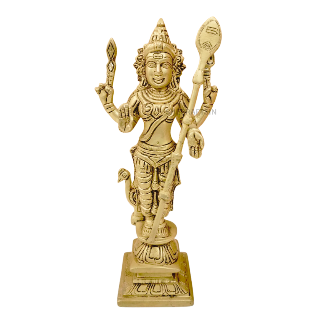 BRASS MURUGAN IDOL | BRASS VELAYUDHAN STATUE | PALANI MURUGAN | SKANDAN | PALANI ANDAVAN | MURUKAN