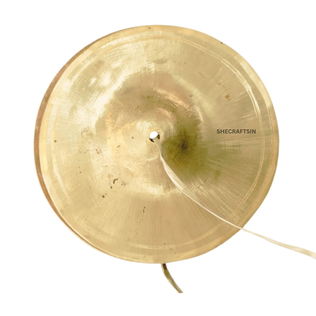 BRONZE HAND CYMBAL ( ILATHALAM ) PAIR
