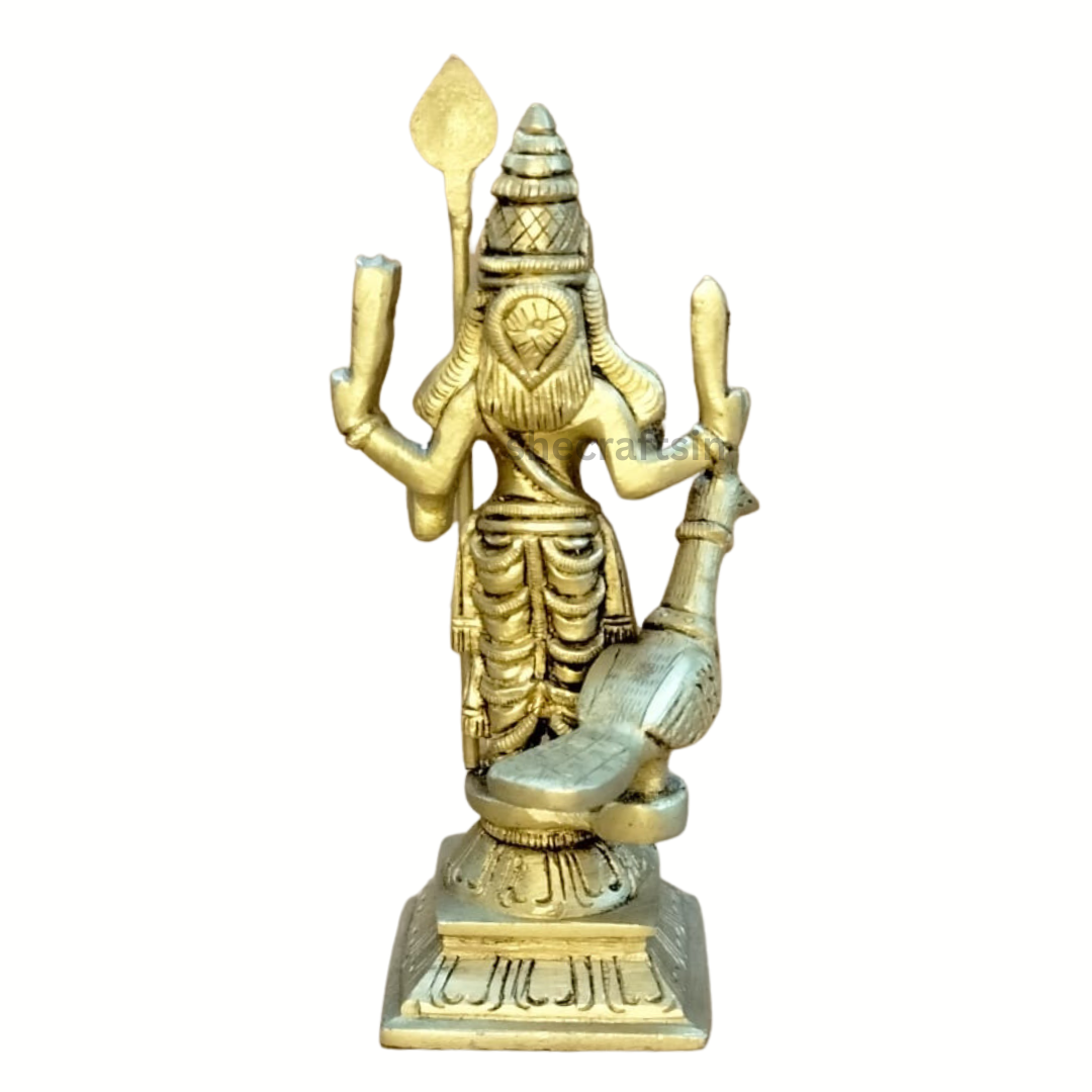 BRASS MURUGA IDOL | VELAYUDHAN | KARTHIKEYA STATUE | SKANDA | PALANI MURUGA IDOL