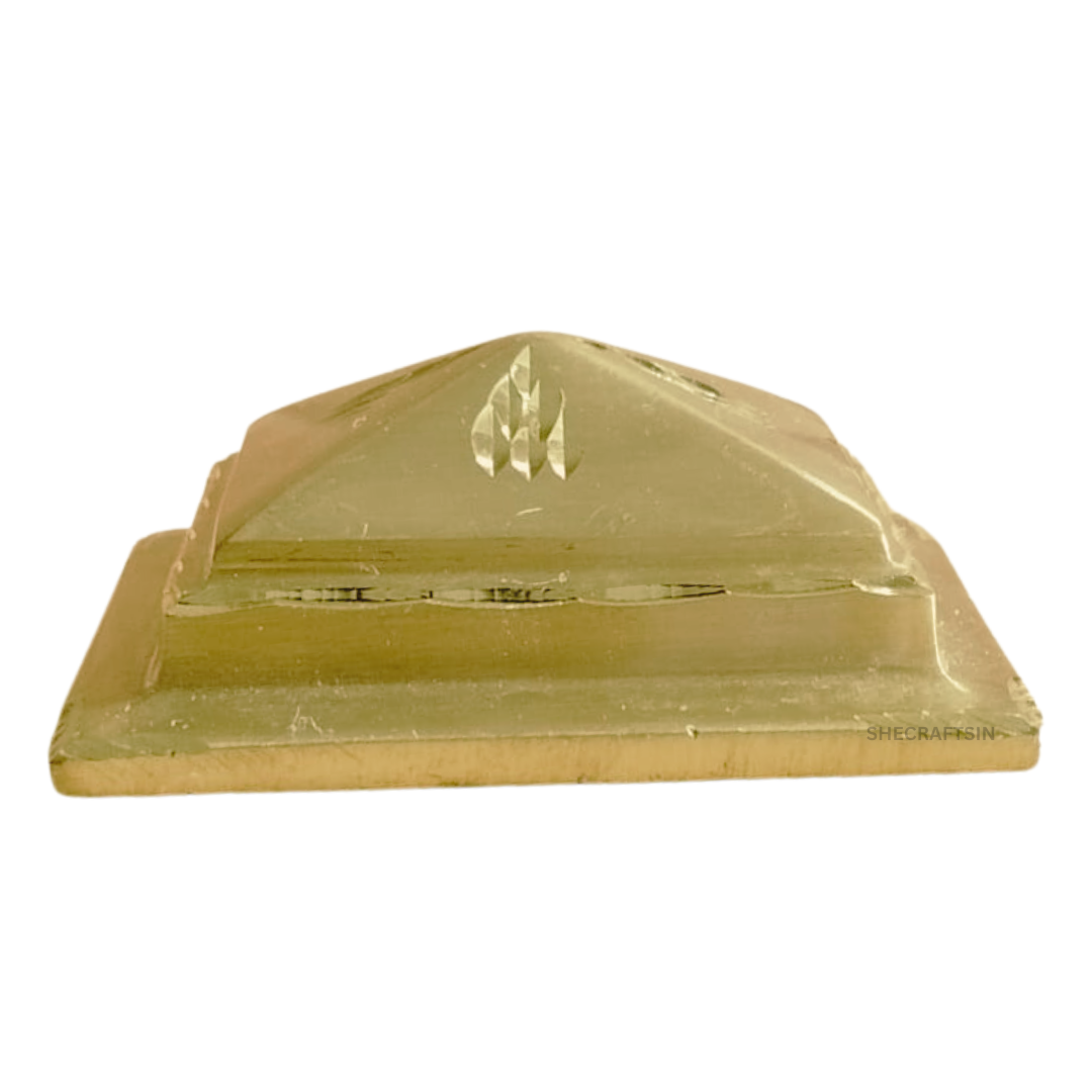 BRASS SQUARE DOOM FOR DOORS (4 PIECES ) | DOOR ACCESSORIES | POOJA ROOM DOOR | MAIN DOOR |