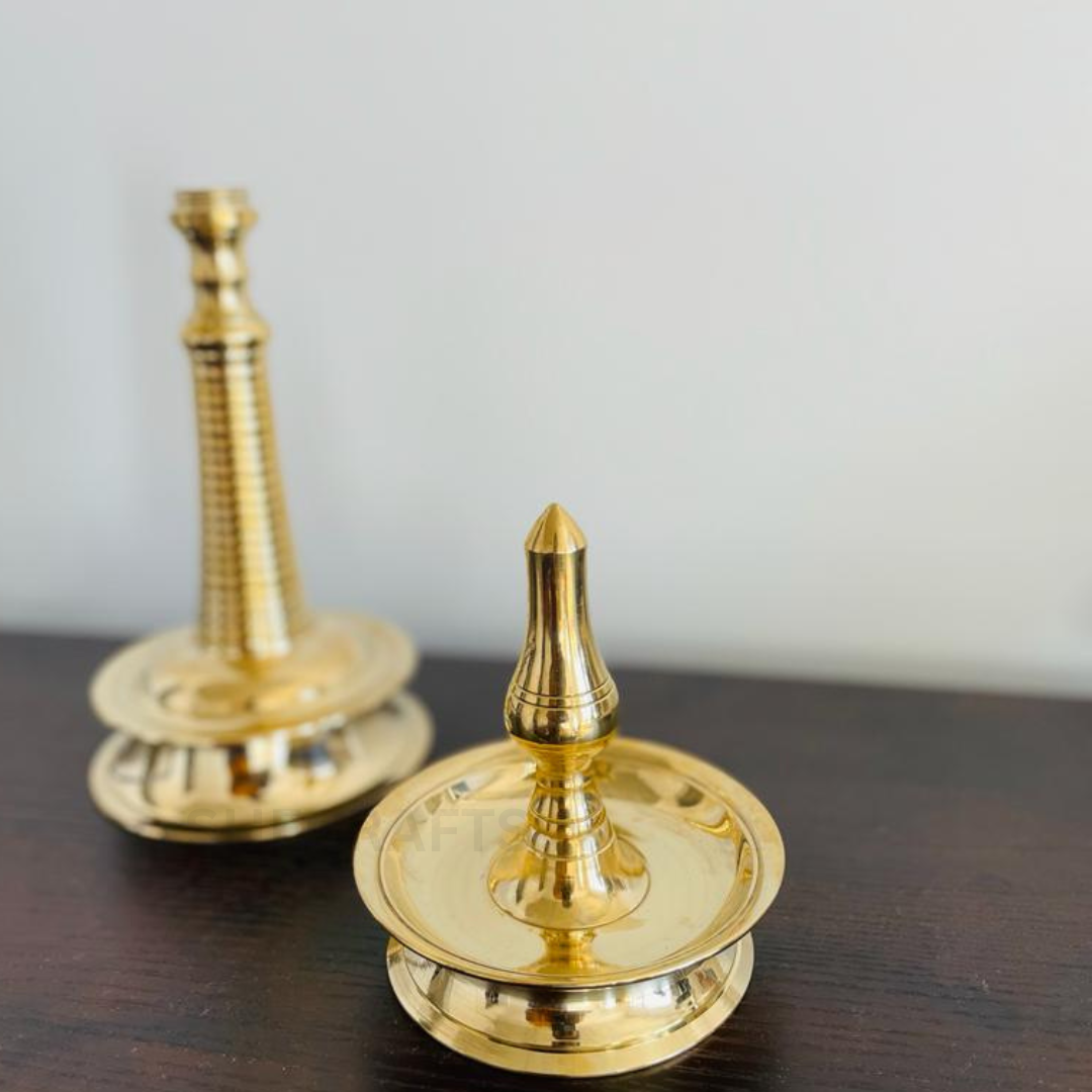 TRADITIONAL KERALA NILAVILAKKU | | KERALA VILAKKU | BRASS OIL LAMP