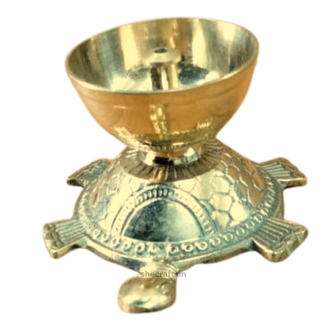 BRASS LAMP WITH TORTOISE | TURTLE DIYA | VASTHU DIYA | VASTU | TORTOISE DEEPAM | DIWALI DIYA