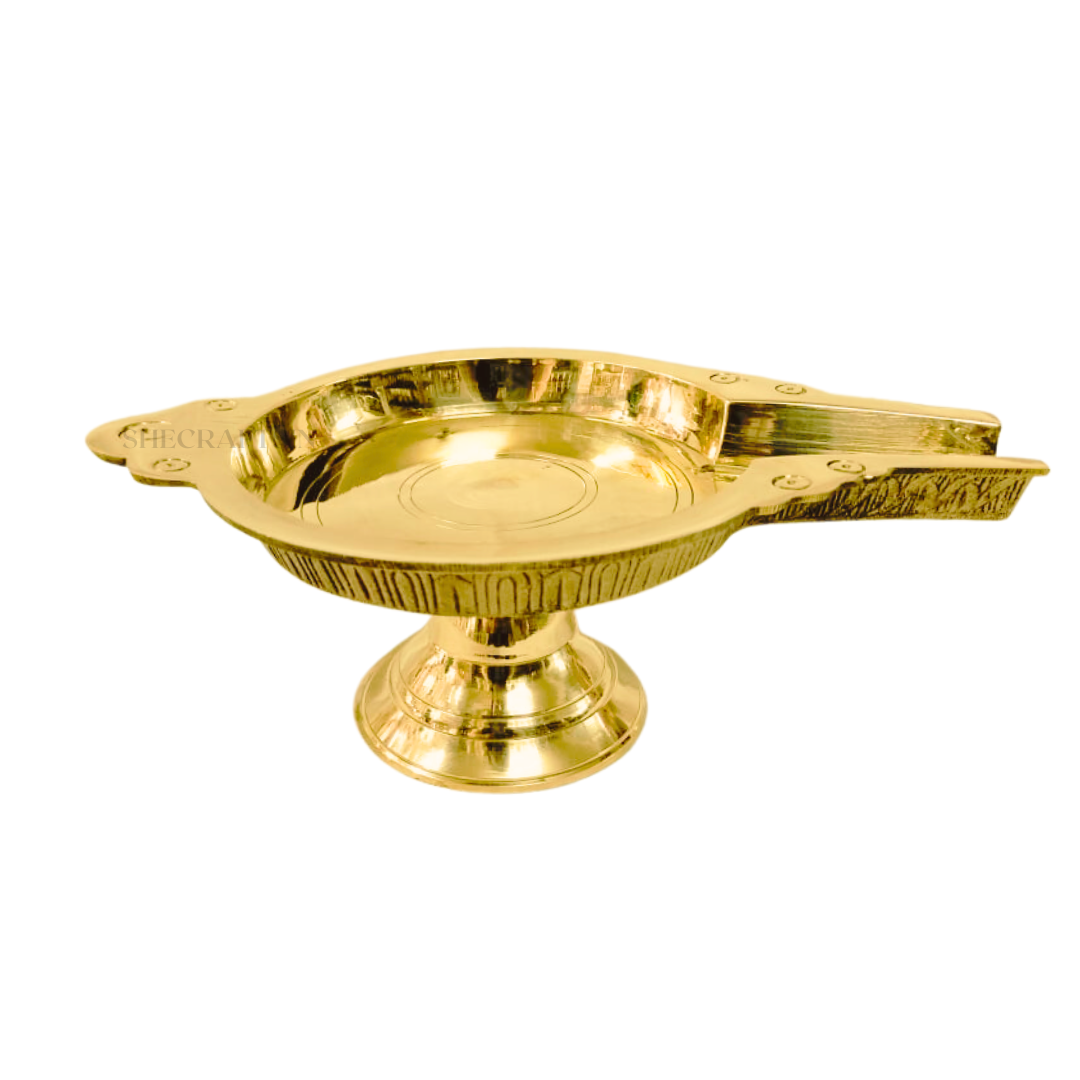 BRASS ABHISHEKA PATHRA | ABHISHEKA STAND | POOJA STAND FOR IDOLS