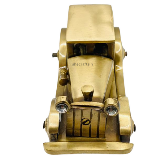 BRASS VINTAGE MOTOR CAR