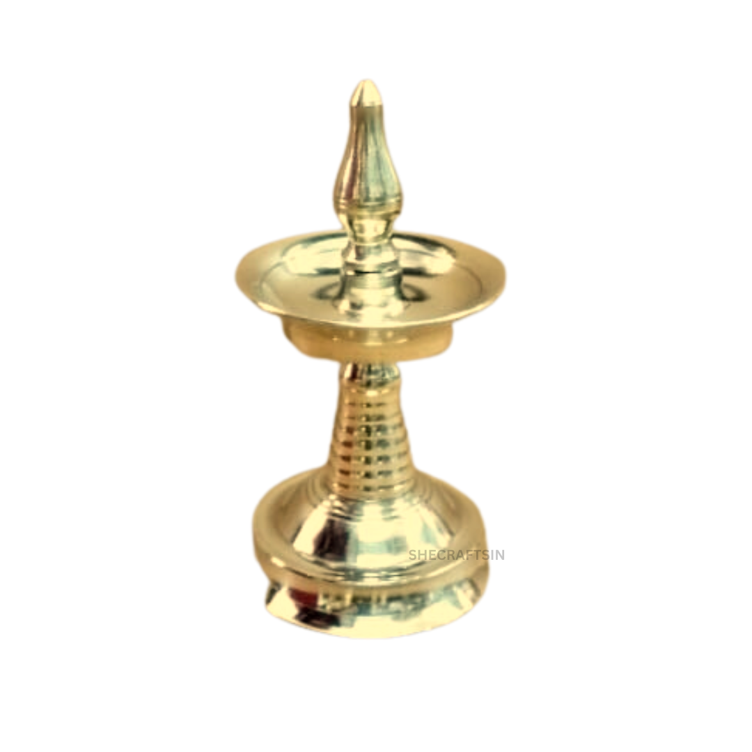 BRASS OIL LAMP | SMALL DIYA | DEEPAM | DIWALI DIYA | NILAVILAKKU | KERALA NILAVILAKKU | RETURN GIFT
