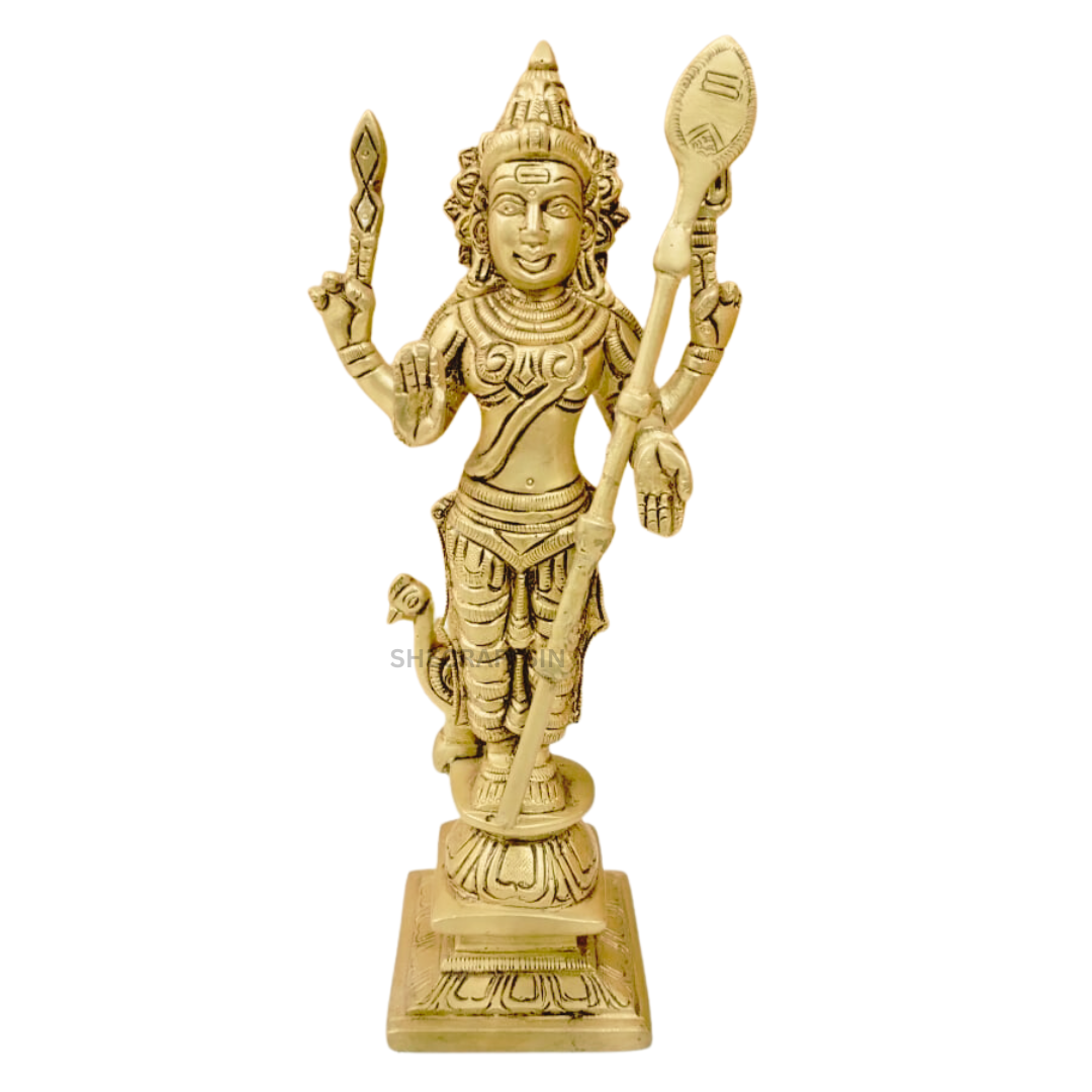 BRASS MURUGAN IDOL | BRASS VELAYUDHAN STATUE | PALANI MURUGAN | SKANDAN | PALANI ANDAVAN | MURUKAN