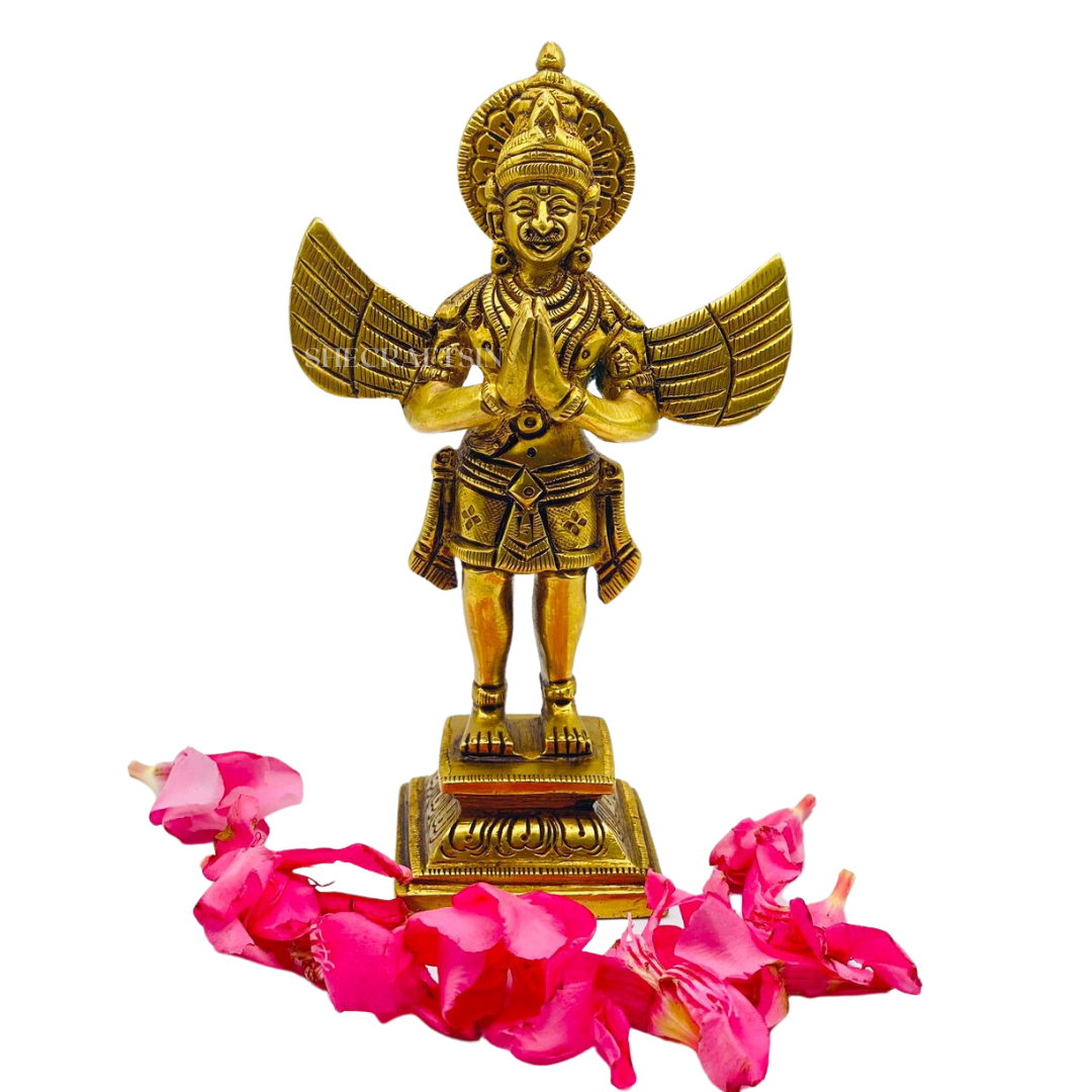 BRASS GARUDA DEVAN STATUE