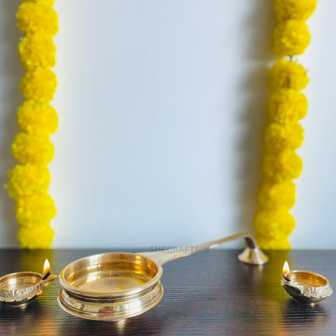 TRADITIONAL VAL URULI FOR HOME DECORATION | NAIVEDYAM URULI | PRASADAM URULI | FLOWER DECOR