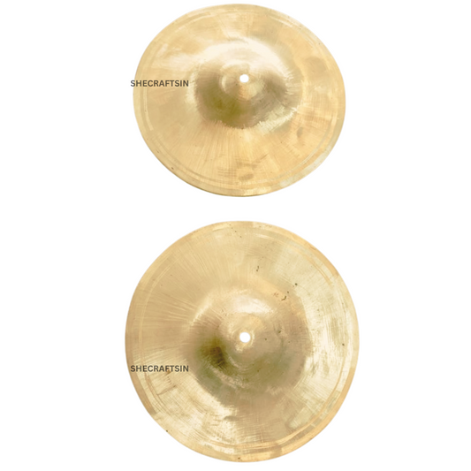 BRONZE HAND CYMBAL ( ILATHALAM ) PAIR