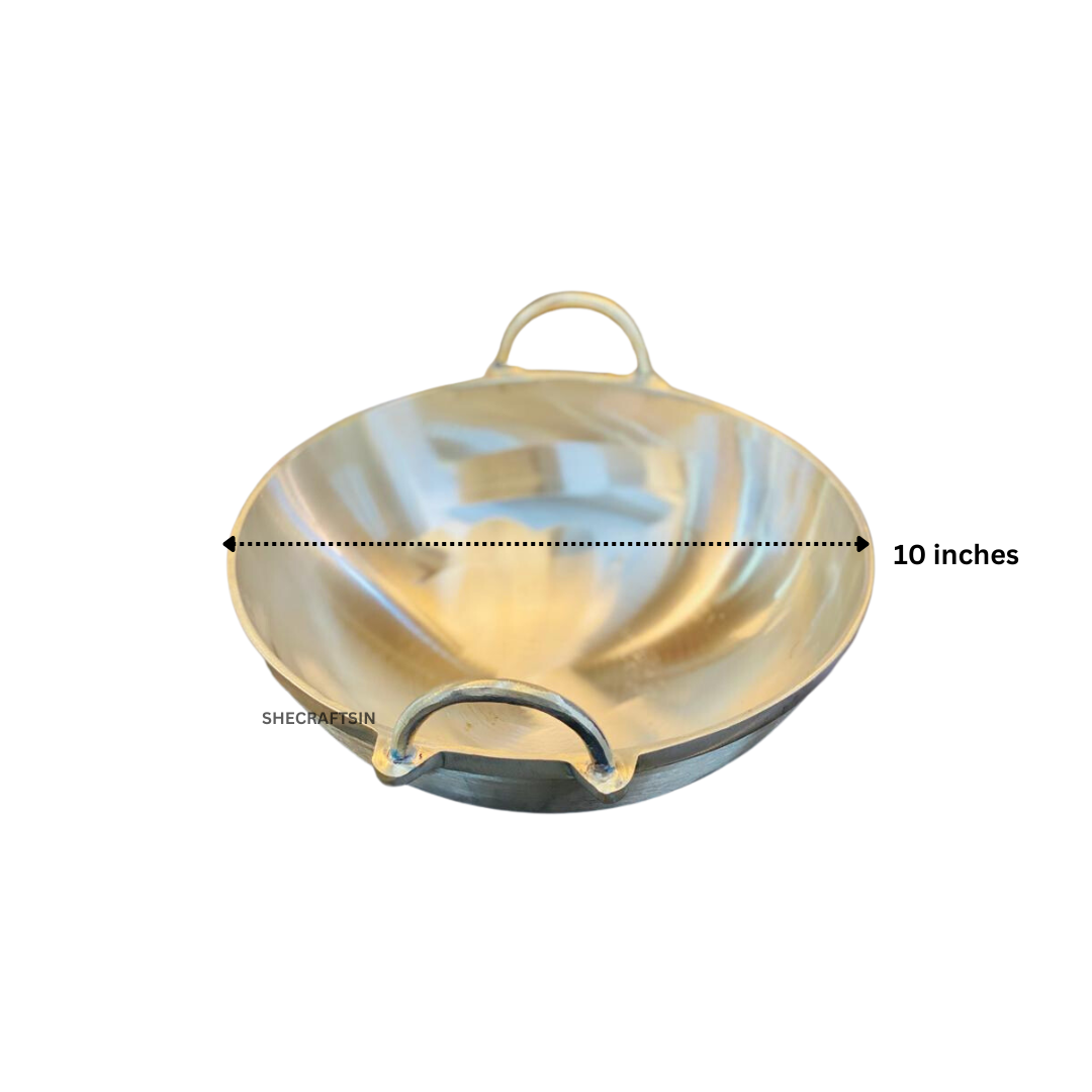 HANDMADE BRONZE KADAI | KADHAI | COOKING POT