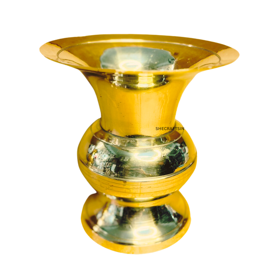 BRASS SPITTOON | BRASS KOLAMBI | BRASS BETEL / TOBACCO DIPPING POT