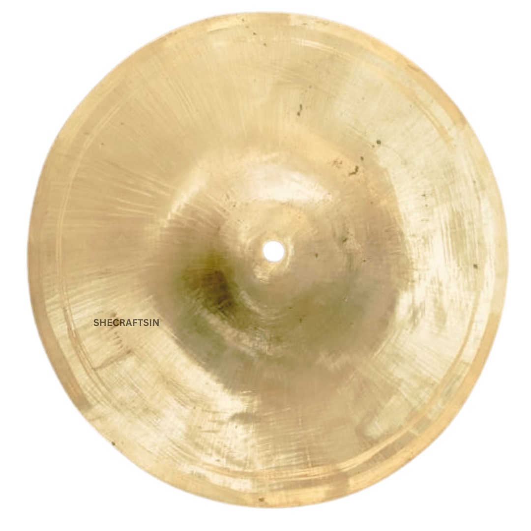 BRONZE HAND CYMBAL ( ILATHALAM ) PAIR