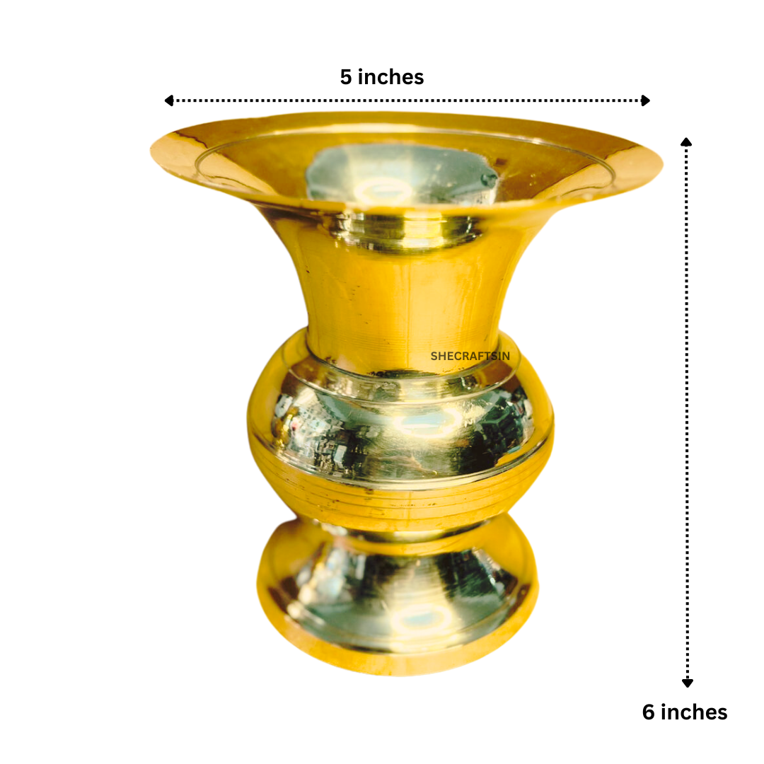 BRASS SPITTOON | BRASS KOLAMBI | BRASS BETEL / TOBACCO DIPPING POT