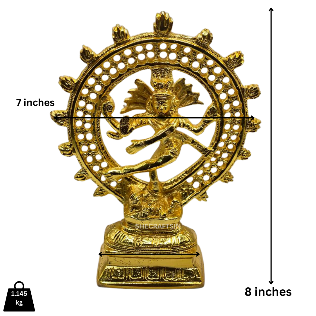 NATARAJA STATUE ( GOLDEN )
