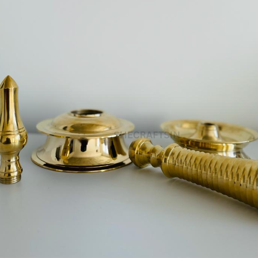 TRADITIONAL KERALA NILAVILAKKU | | KERALA VILAKKU | BRASS OIL LAMP