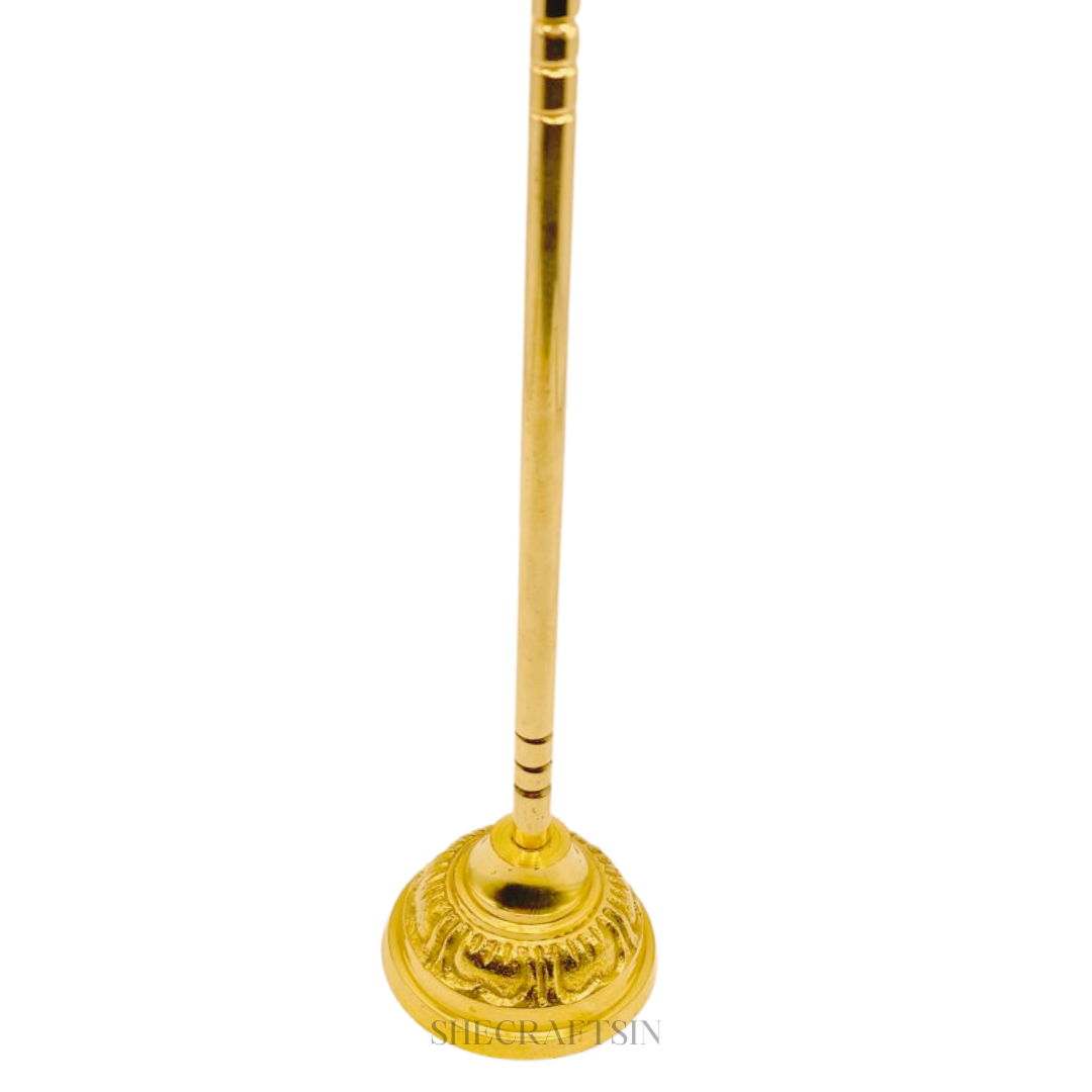 BRASS VEL WITH STAND | MURUGAN VEL | PALANI ANDAVAN BRASS SPEAR