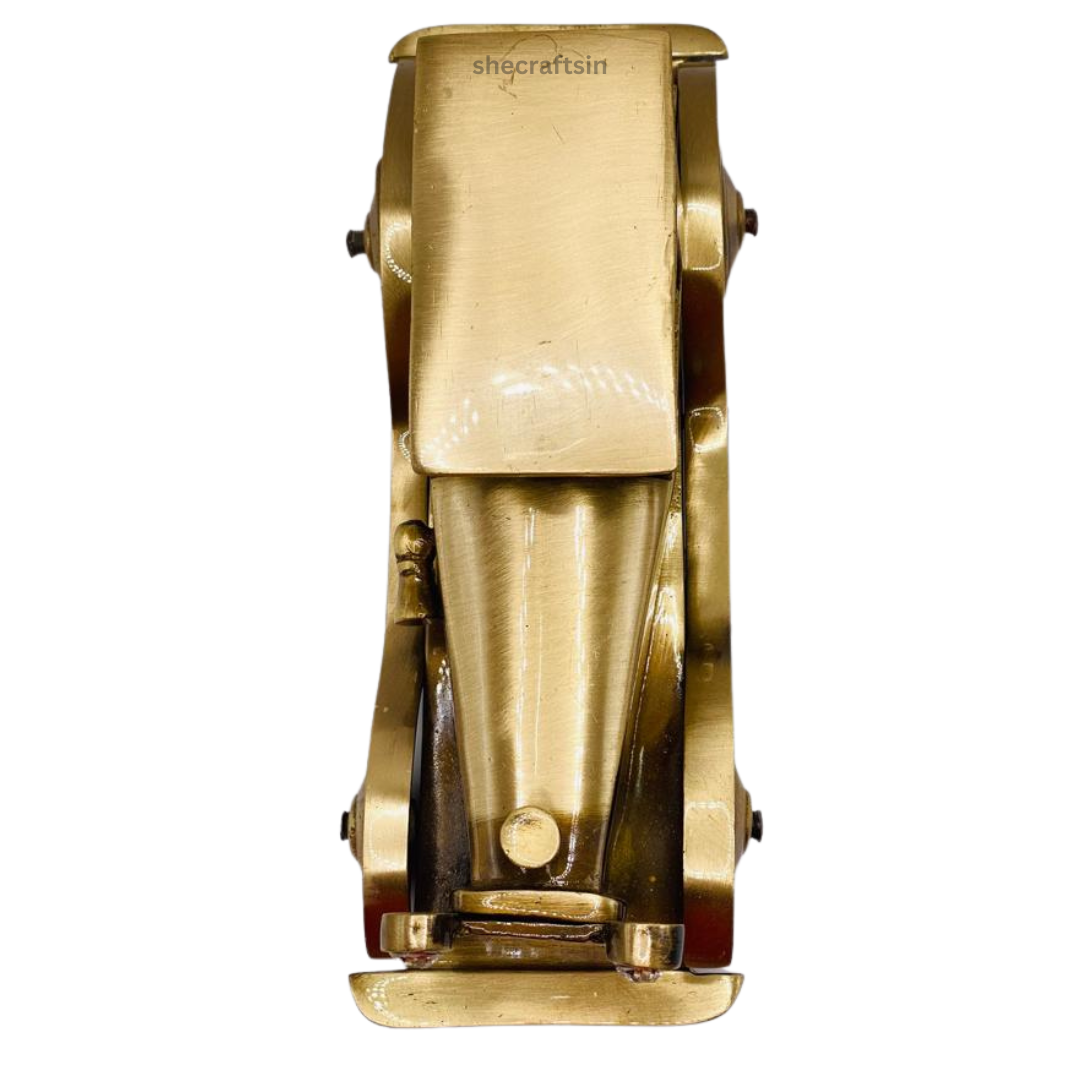 BRASS VINTAGE MOTOR CAR