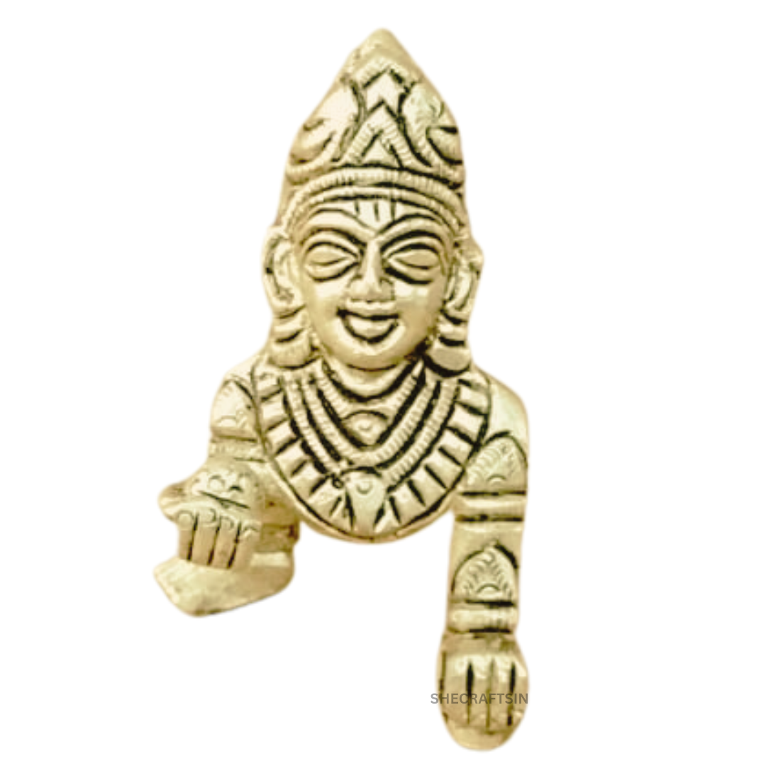 BRASS LADDU KRISHNA | LADDU GOPAL | JANMASHTAMI SPECIAL | LADDU GOPAL MURTI FOR RETURN GIFT