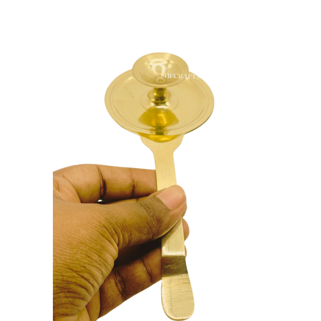 BRASS KARPOORATHATTU FOR POOJA ROOM | CAMPHOR HOLDER | ARATHI | ARATI | RETURN GIFT