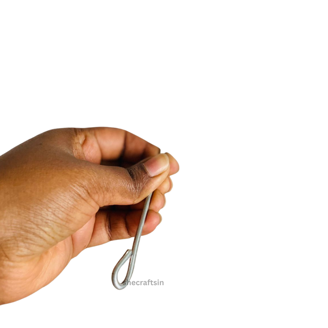 BRASS ACHAPPAM MOULD WITH STAINLESS STEEL HANDLE