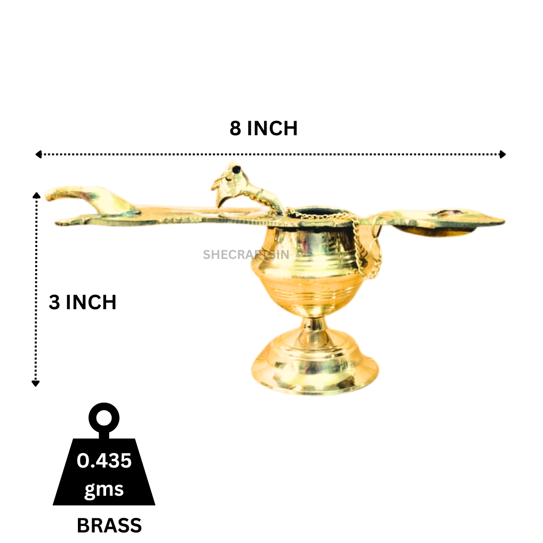 BRASS ASHTAMANGALYA VILAKKU | ASHTAMANGALYAM | BRASS CHANGALAVATTA | CHANGALAVATTAM