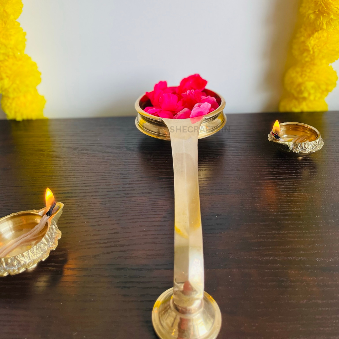 TRADITIONAL VAL URULI FOR HOME DECORATION | NAIVEDYAM URULI | PRASADAM URULI | FLOWER DECOR