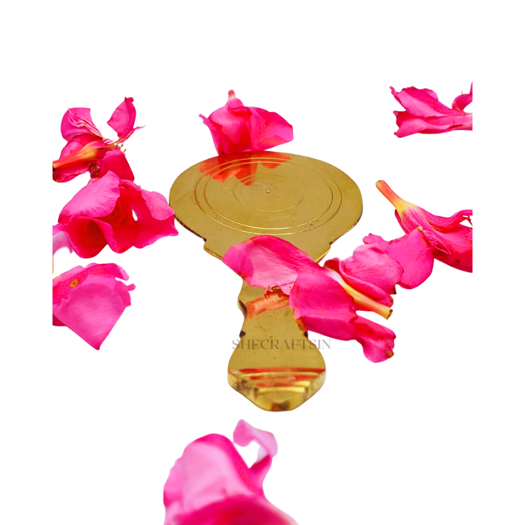 BRASS HANDMADE VALKANNADI | MIRROR FOR VISHUKANI | POOJA PURPOSES