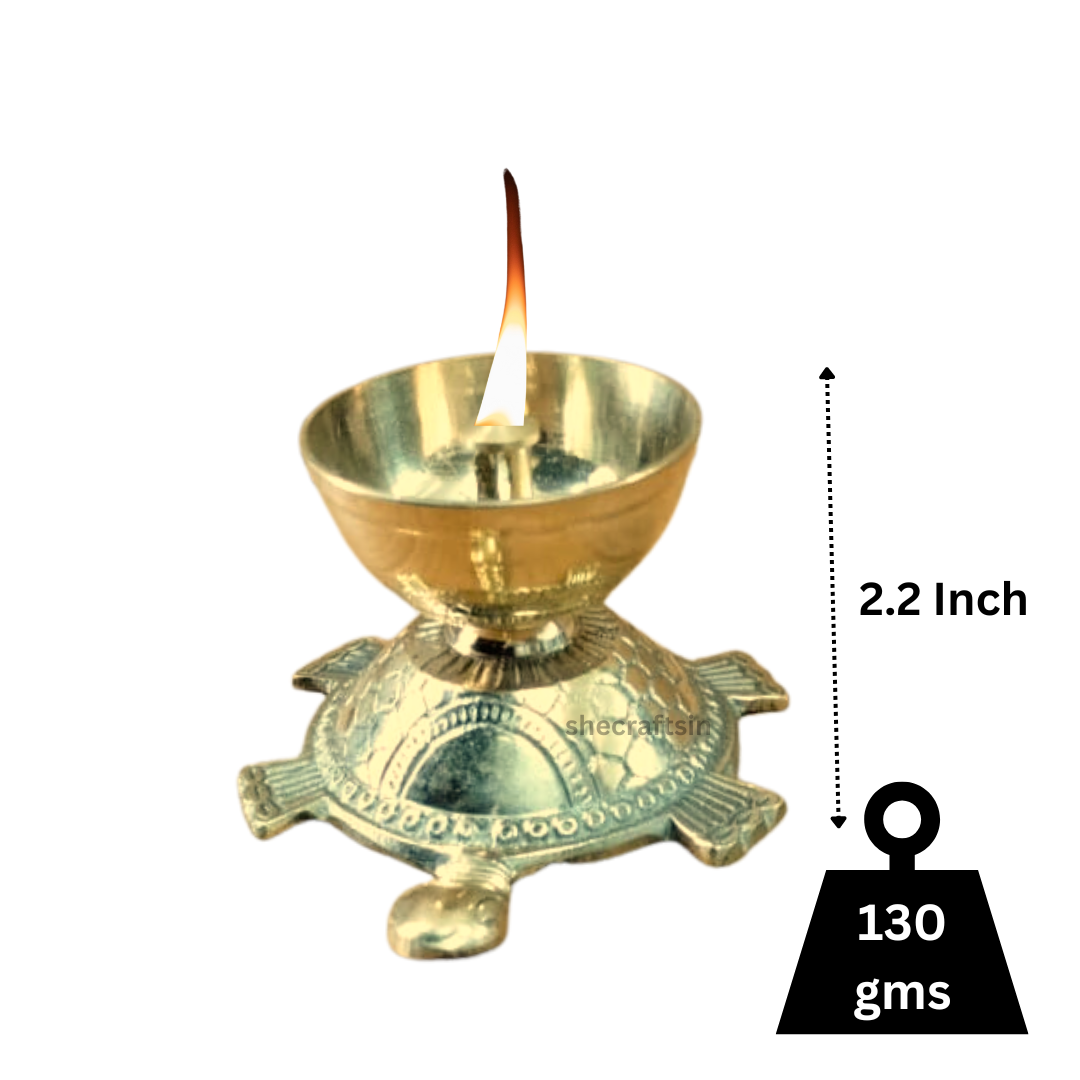 BRASS LAMP WITH TORTOISE | TURTLE DIYA | VASTHU DIYA | VASTU | TORTOISE DEEPAM | DIWALI DIYA