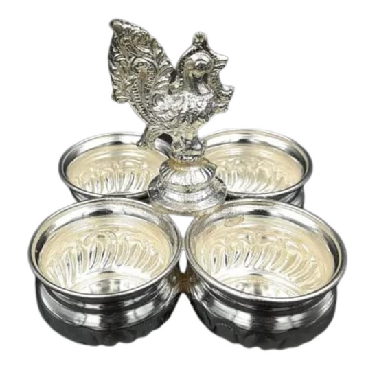 GERMAN SILVER PANCHWALA 4 CUPS
