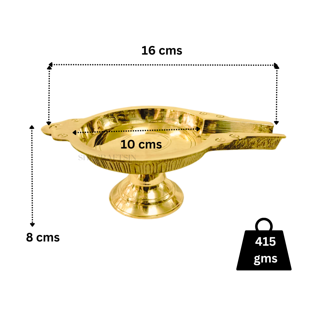 BRASS ABHISHEKA PATHRA | ABHISHEKA STAND | POOJA STAND FOR IDOLS