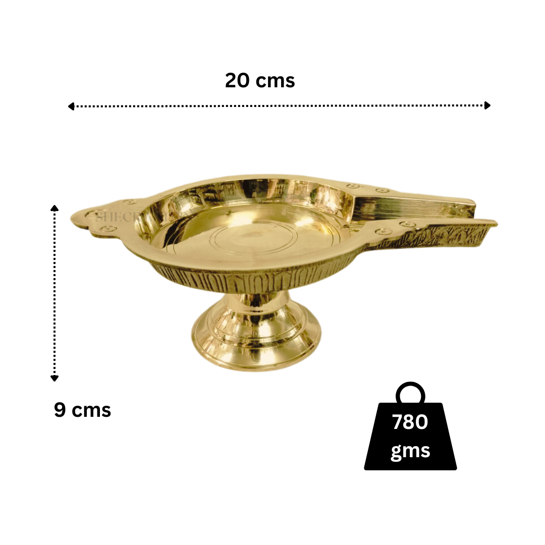 BRASS ABHISHEKA PATHRA | ABHISHEKA STAND | POOJA STAND FOR IDOLS