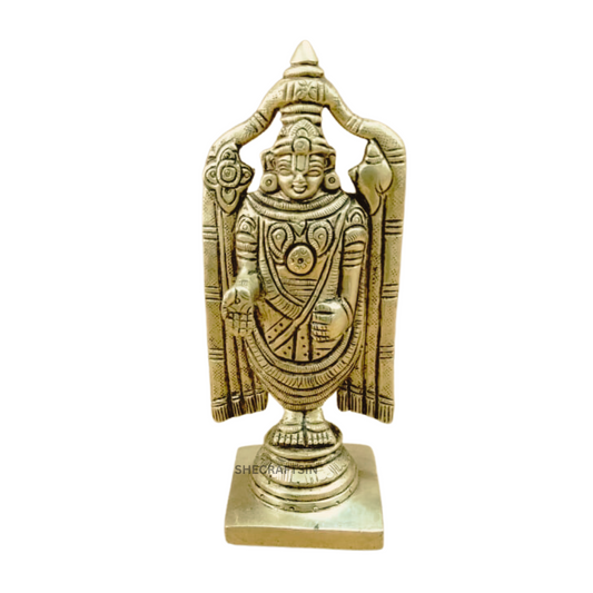 BRASS BALAJI IDOL | THIRUPATHY BALAJI | THIRPATHY VENKATESWARA | STATUE | SHECRAFSTIN