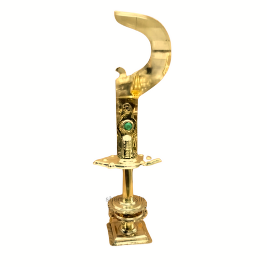 BRASS PALLIVAL | VAAL | BRASS KERALA TEMPLE SWORD