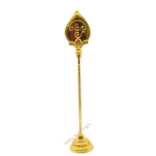 BRASS VEL WITH STAND | MURUGAN VEL | PALANI ANDAVAN BRASS SPEAR