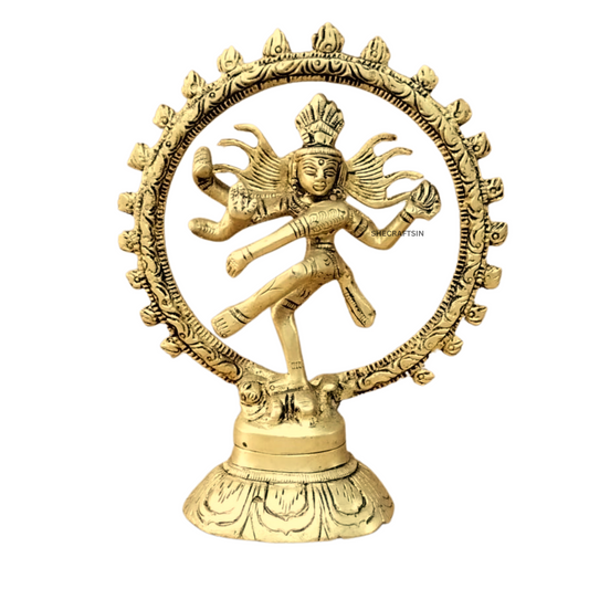 BRASS NATARAJA STATUE | NATARAJAN | NATARAJA STATUE | SHOWPIECE | GIFT