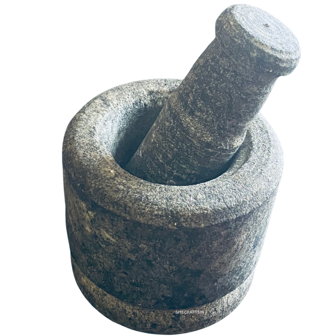 STONE GRINDER | MORTAR AND PESTLE