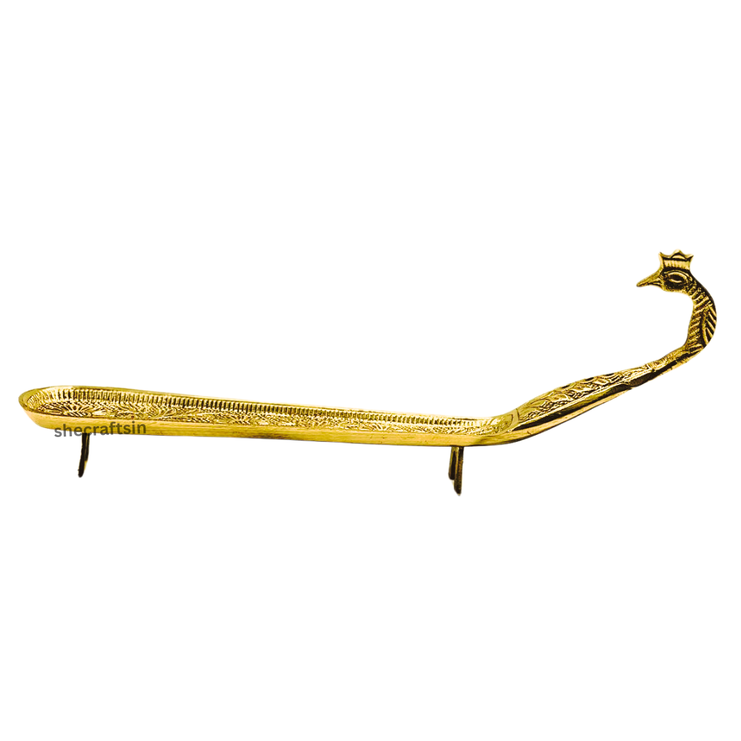 PEACOCK SHAPED AGARBATTI HOLDER