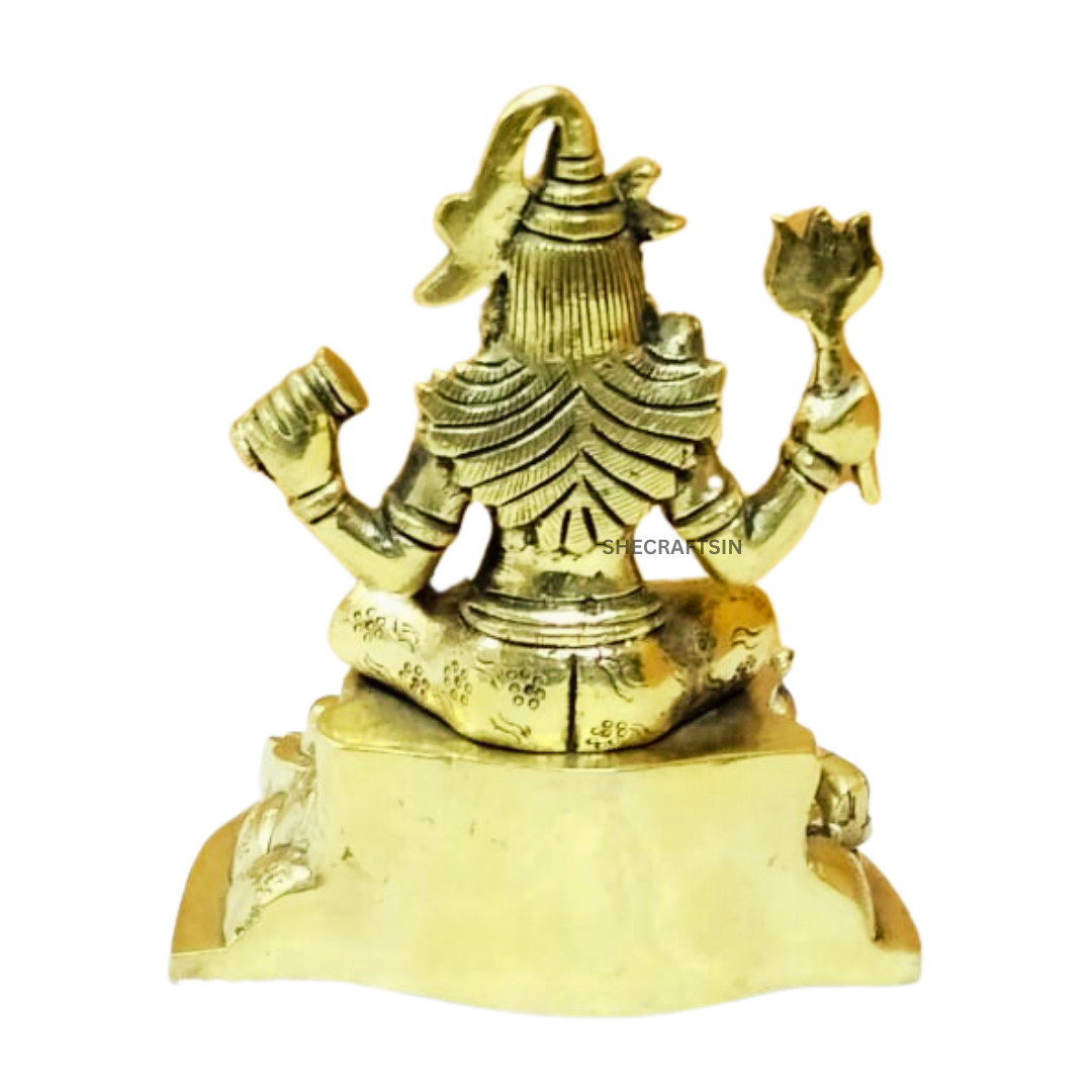 BRASS SHIVA STATUE | SHIVA IDOL | SIVA | MAHADEVA | SHIV SANKAR MAHADEV